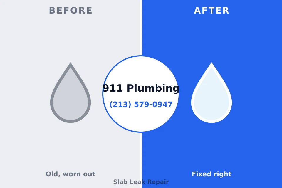 Before and after: plumbing company Hartwell, GA